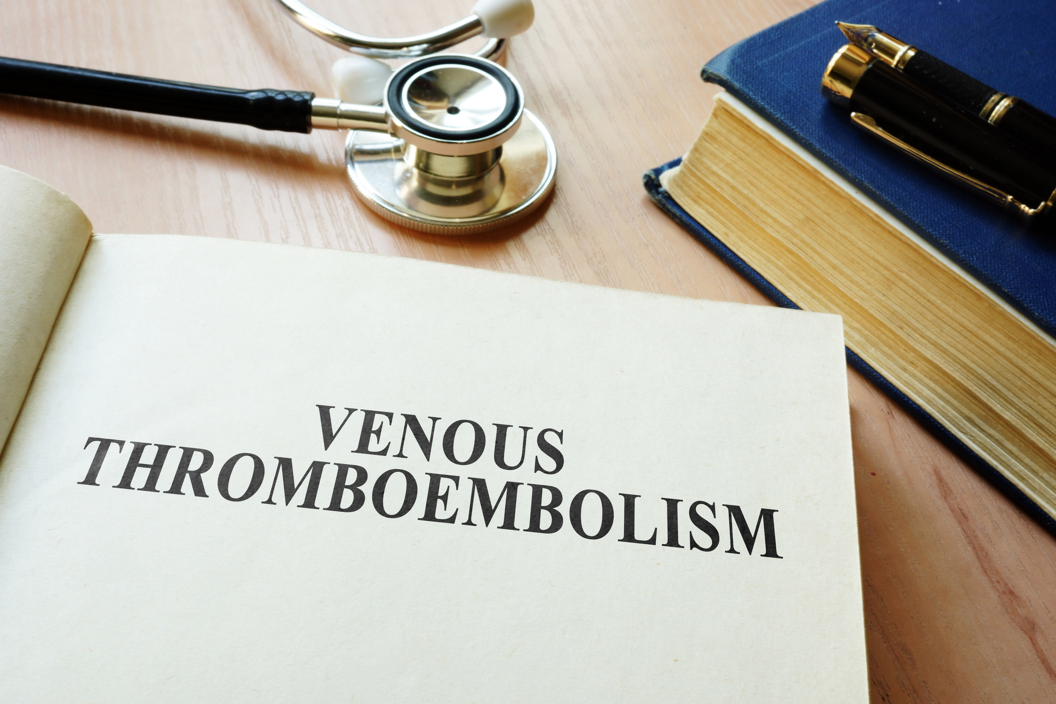 Book with title Venous thromboembolism VTE.
